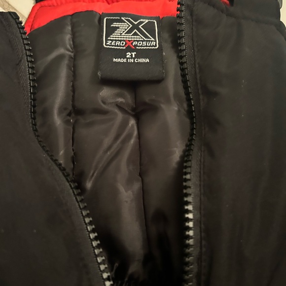 Kids toddler snow pants size 2T black zero Xposur - Picture 3 of 4